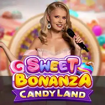 Live Dealer logo of Sweet Bonanza CandyLand from Pragmatic Play at 1Redbet