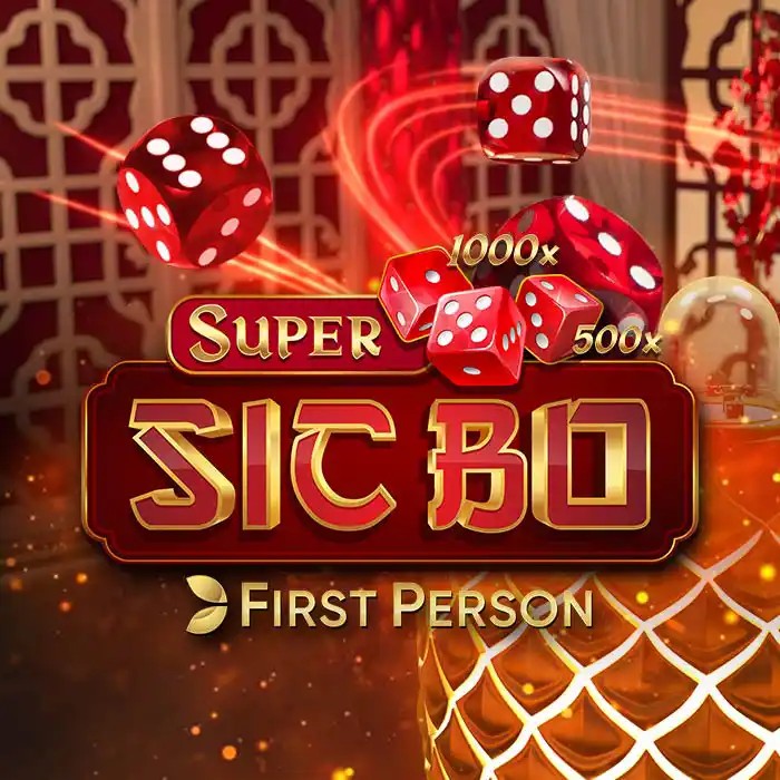 Super Sic Bo logo by Evolution 1Redbet