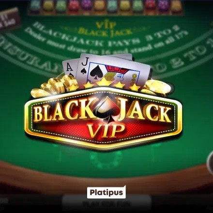 Blackjack VIP game by Platipus – logo hosted on 1Redbet