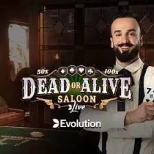 Dead or Alive: Saloon logo by Evolution 1Redbet