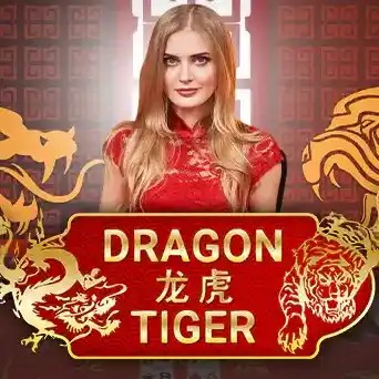Dragon Tiger game by Evolution – logo hosted on 1Redbet
