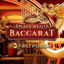 Golden Wealth Baccarat slot icon by Evolution, available at 1Redbet