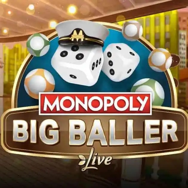 MONOPOLY Big Baller by Evolution, showcased at 1redbetchile.casino – game logo