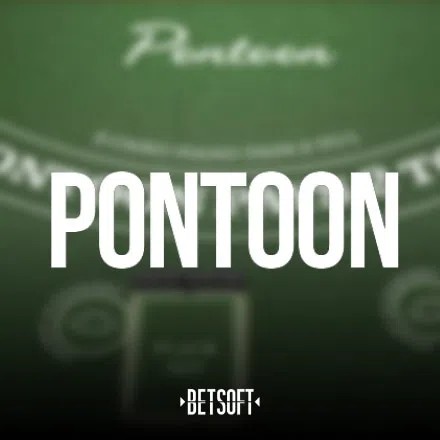 Pontoon logo by Betsoft Gaming 1Redbet