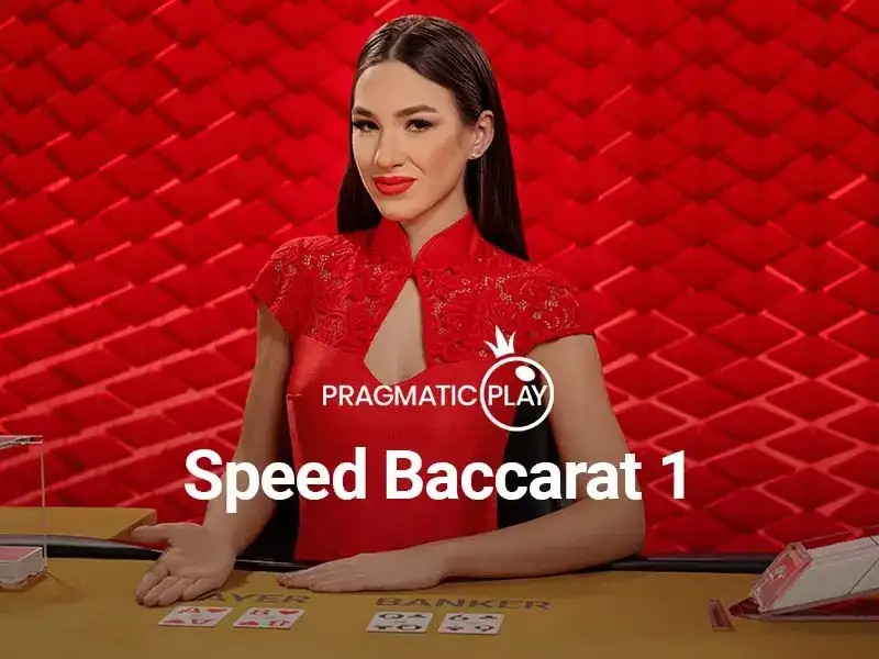 Live Dealer logo of Speed Baccarat from Atmosfera at 1Redbet